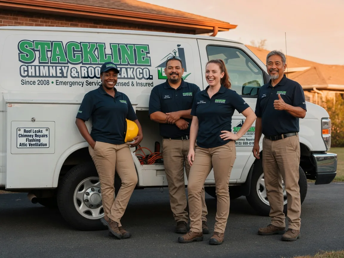 Chimney flashing repair company in San Gregorio, CA